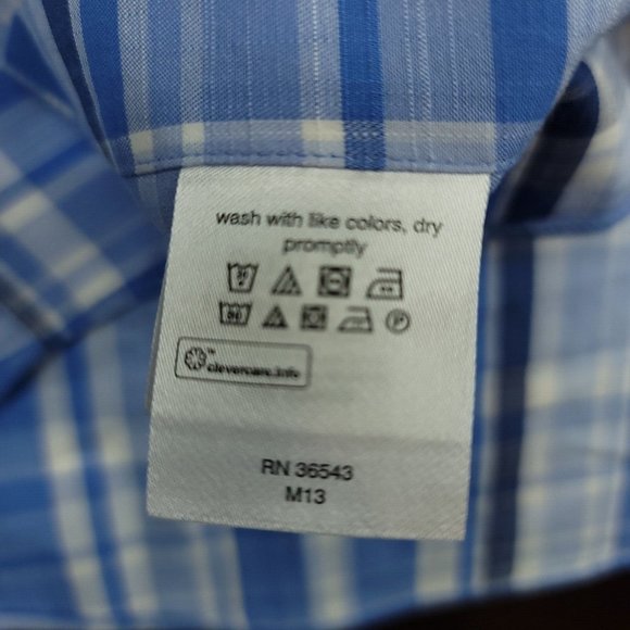 Ralph Lauren Mens S Shirt Black Label Button Down Blue Plaid Soft Washed Stretch - Picture 5 of 11